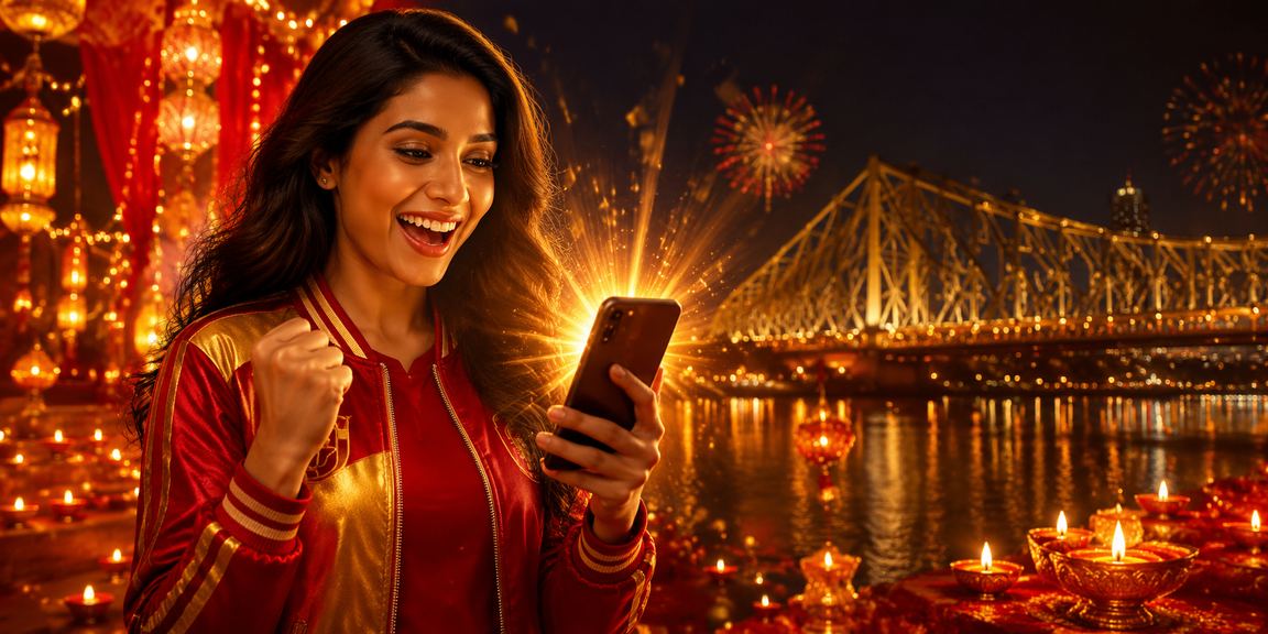 Colorful Diwali themed slots promotion at 22115